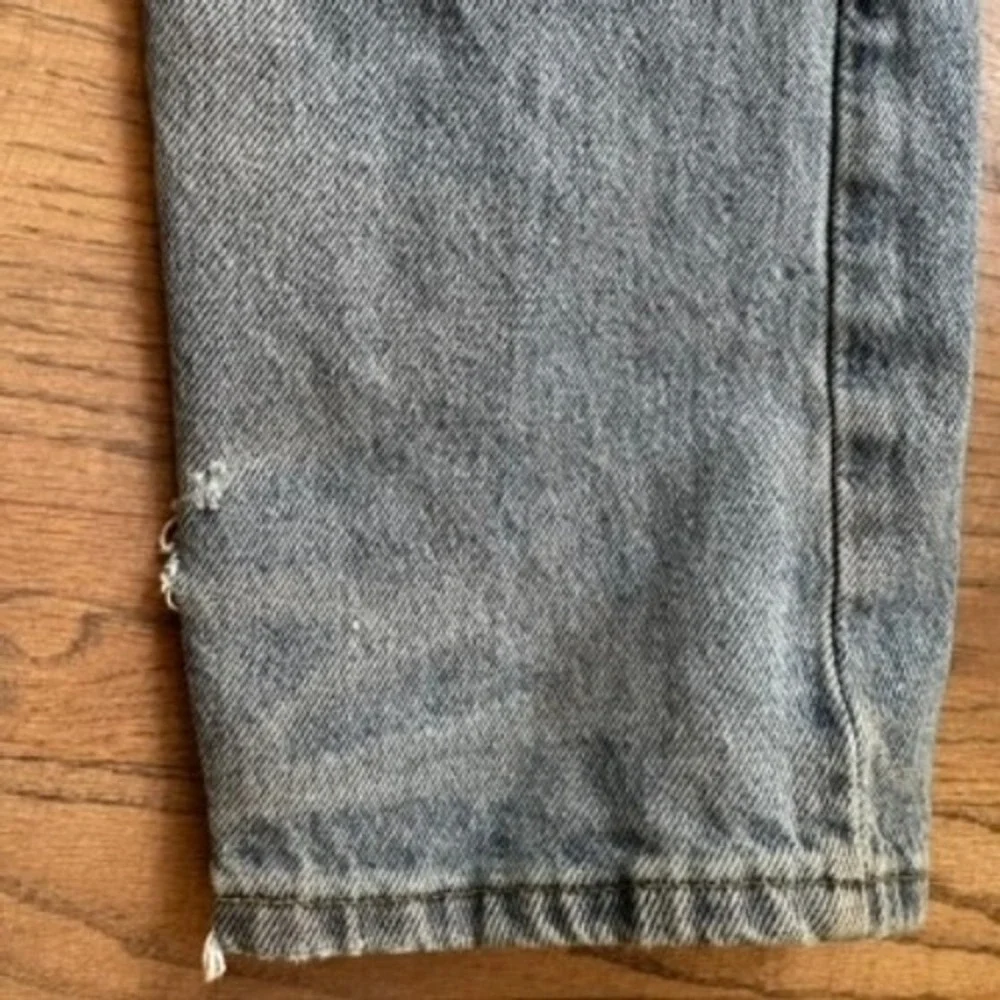 Lee Jeans Vintage High Waist Denim‎ Distressed Light Wash Kids (Size 12)